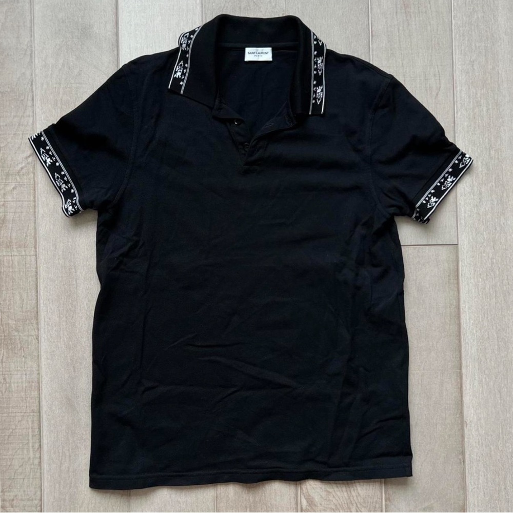 Hedi-era Saint Laurent polo shirt